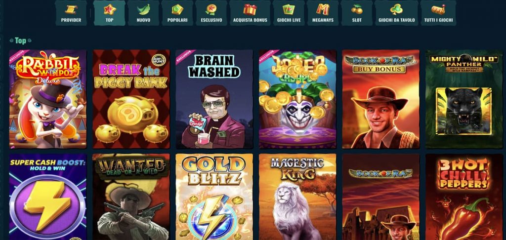 Spinanga games lobby