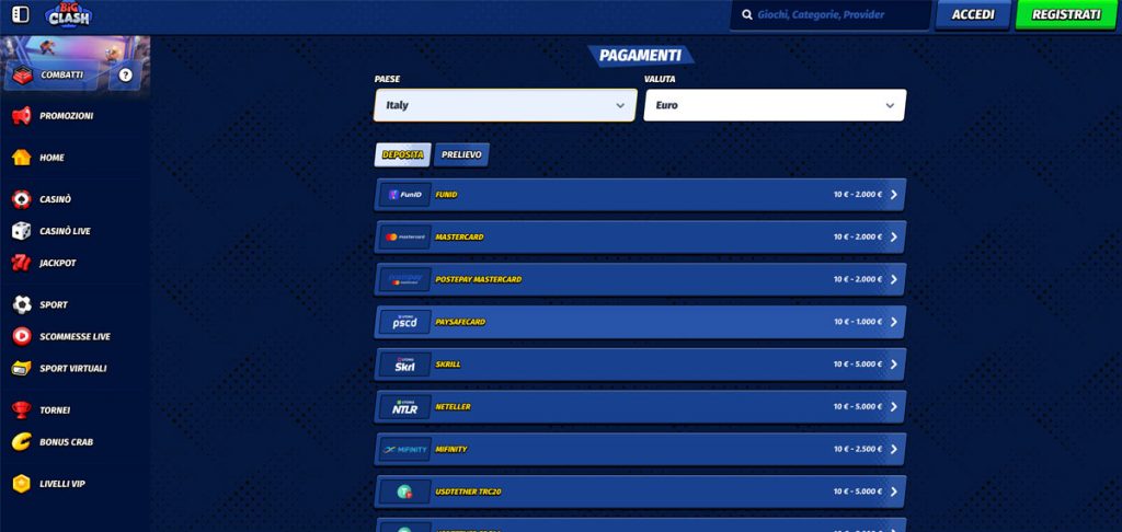 BigClash Casino
