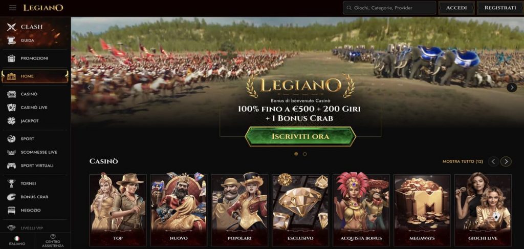 legiano casino