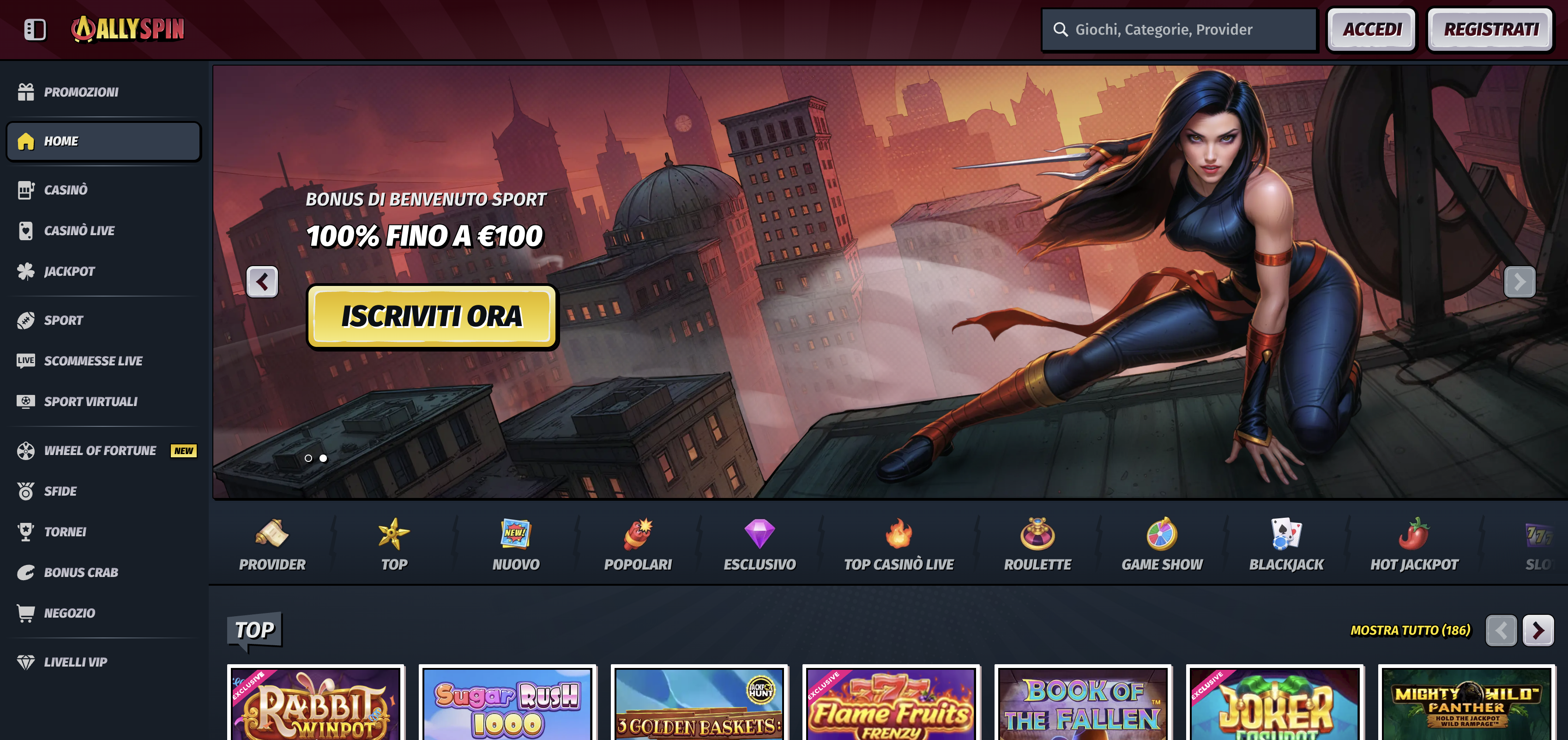 Allyspin casino