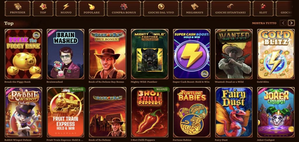 wildrobin casino games